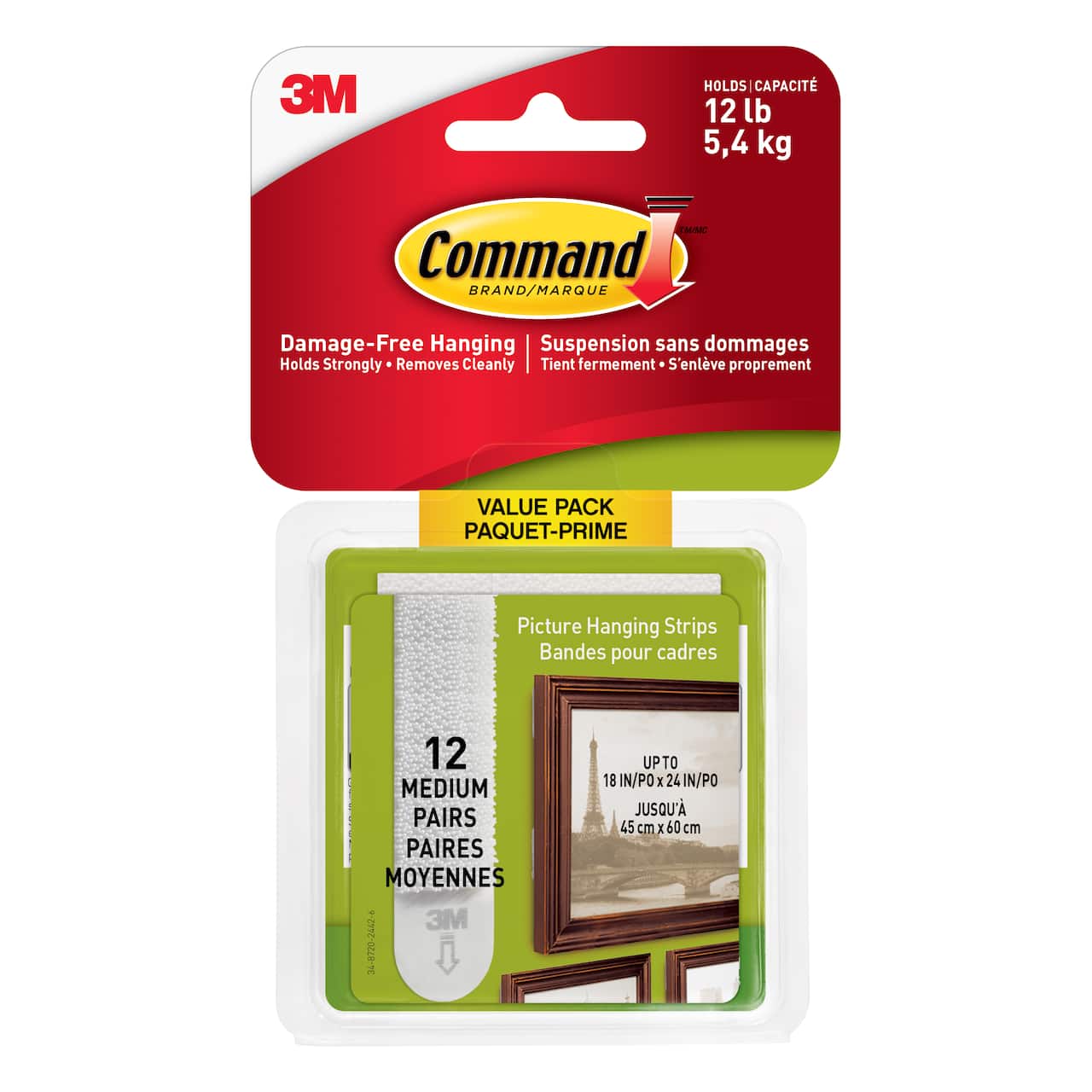Command™ Medium Picture Hanging Strips